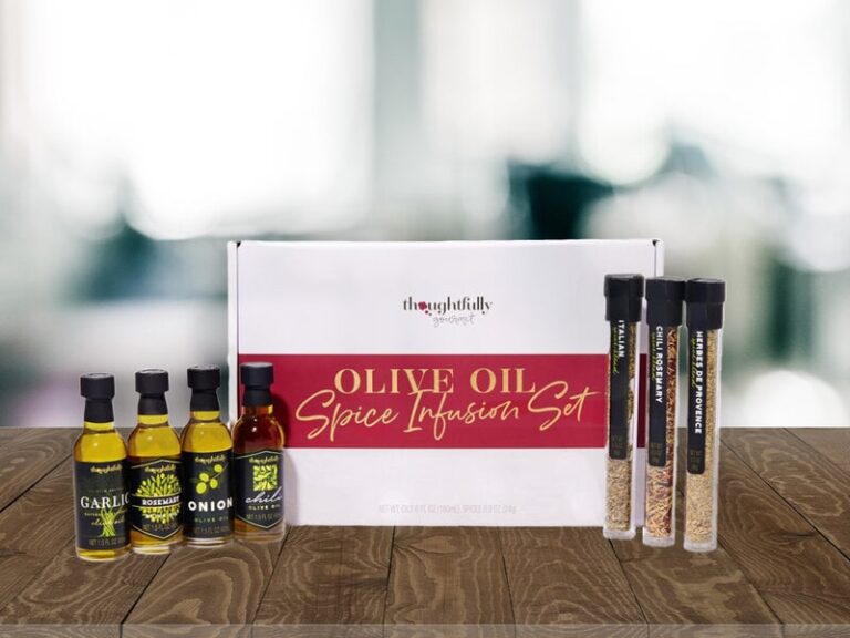 Presentlåda Olive Oil Spice Infusion Set – Thoughtfully