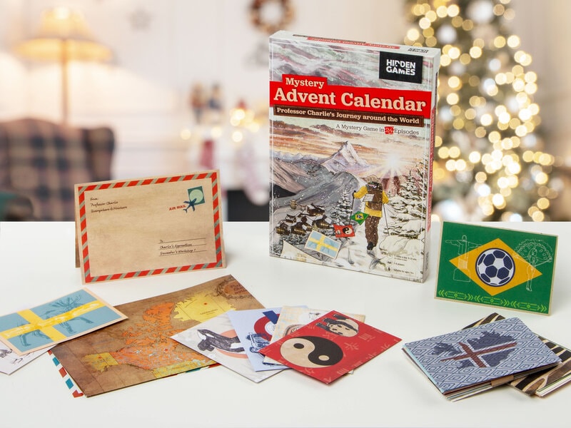 Hidden Games Adventskalender – Professor Charlie's World Tour