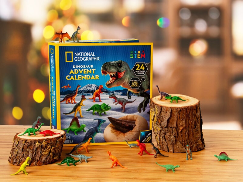 National Geographic Adventskalender med Dinosaurier