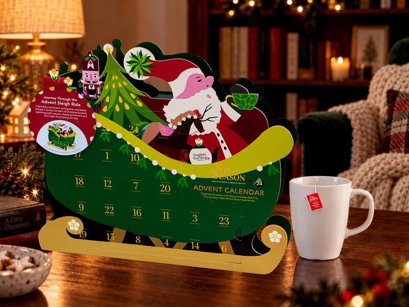 Tekalender Santa Sleigh – English Tea Shop