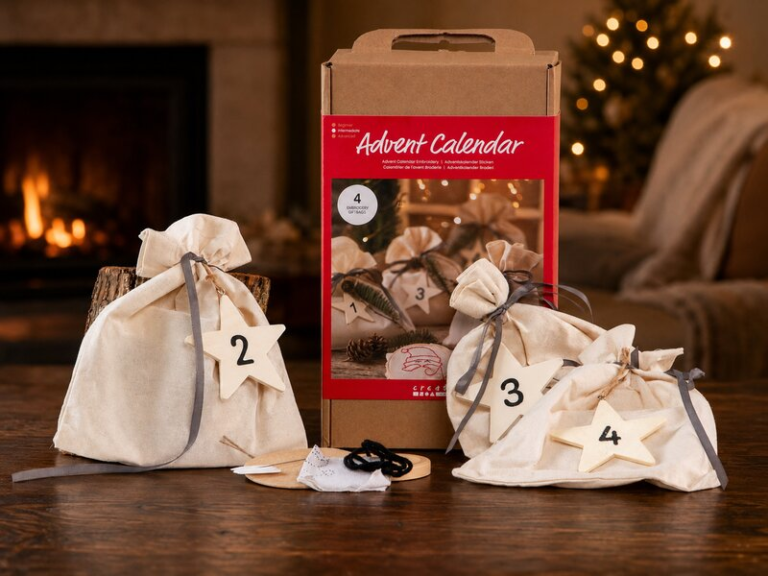 Adventskalender med pyssel: Broderi