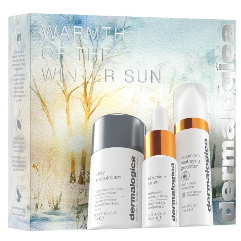 Dermalogica 2026 holiday gifting Warmth of the Winter Sun