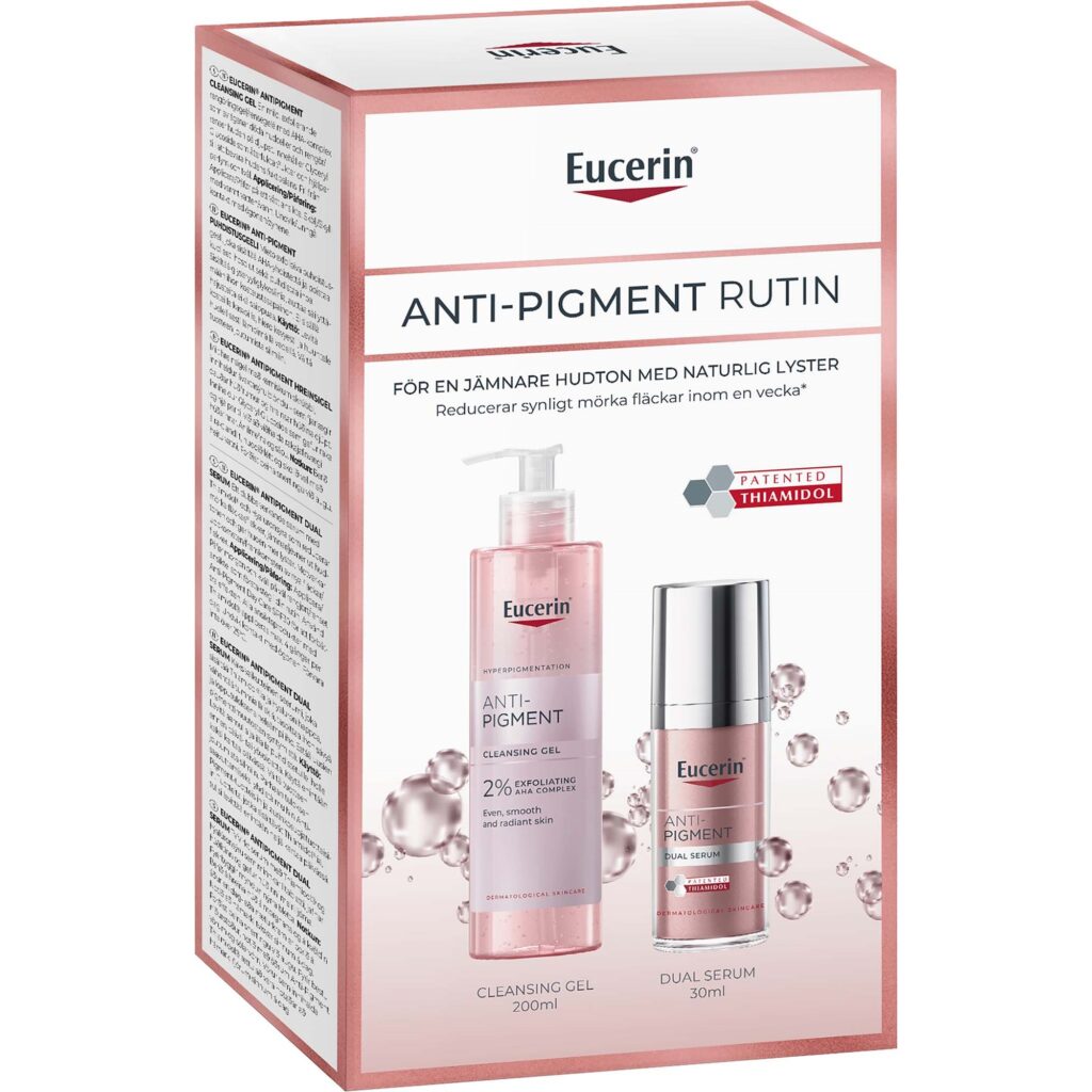 Eucerin Anti-Pigment Cleansing Gel + Dual Serum Gift Set 230 ml