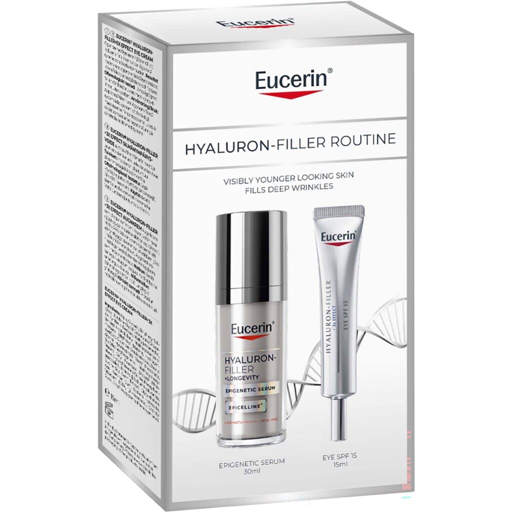 Eucerin Hyaluron-Filler +Elastictiy Serum + Eye Creme Gift Set