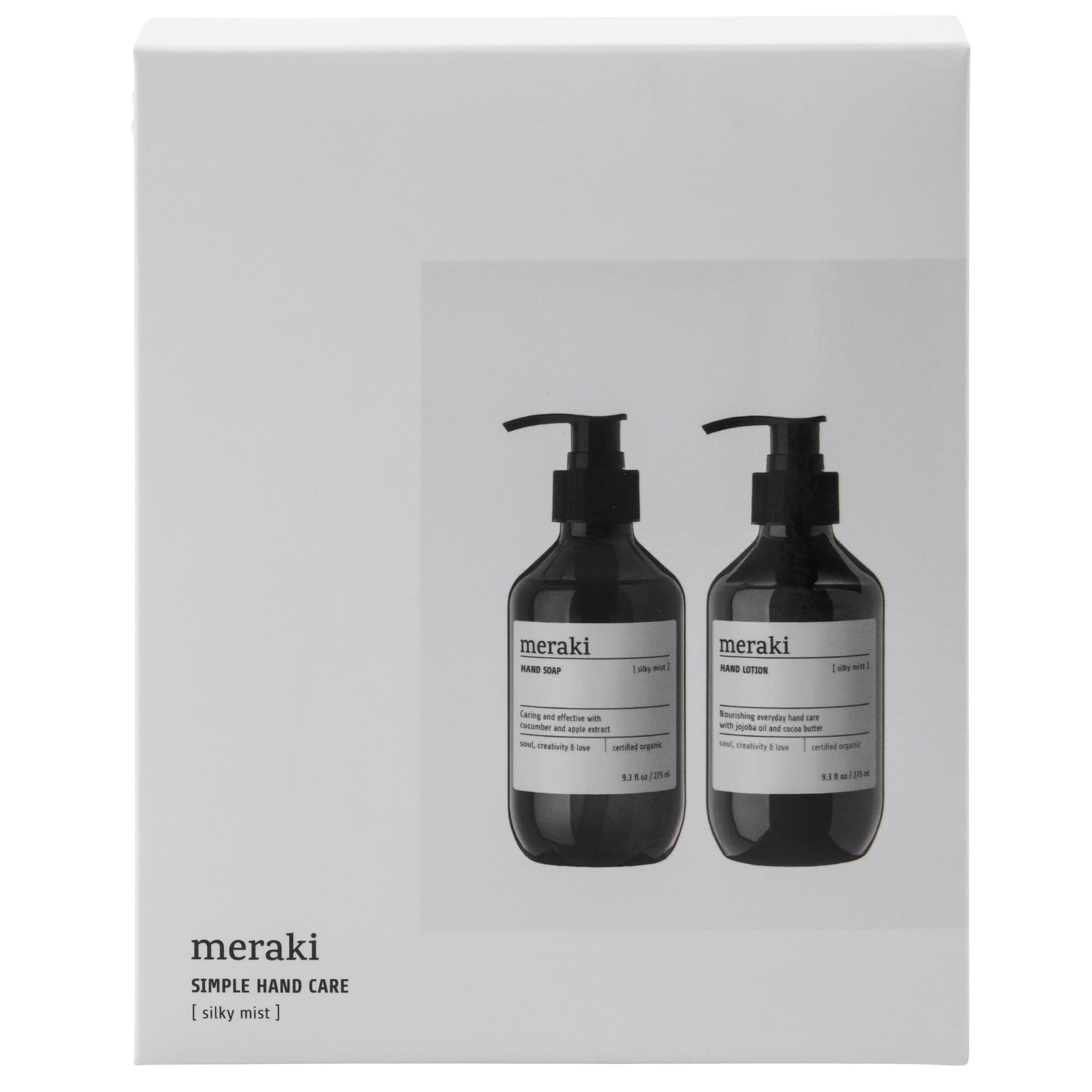 Meraki Silky Mist Simple hand care Gift box 275 ml