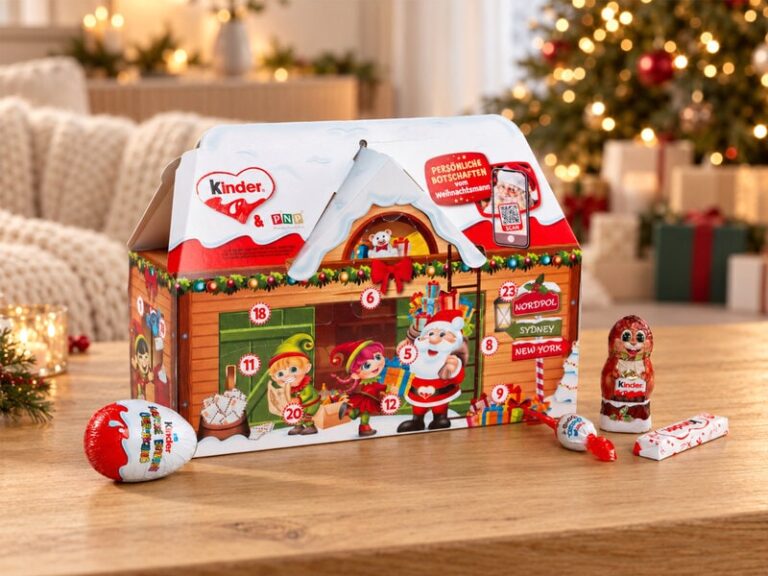 Kinder Adventskalender Hus