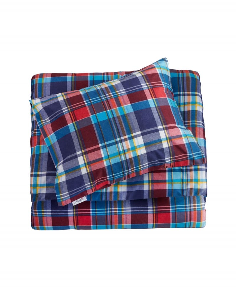 Pinecrest påslakanset blå/gul/röd/turkos/vit 150×210 cm